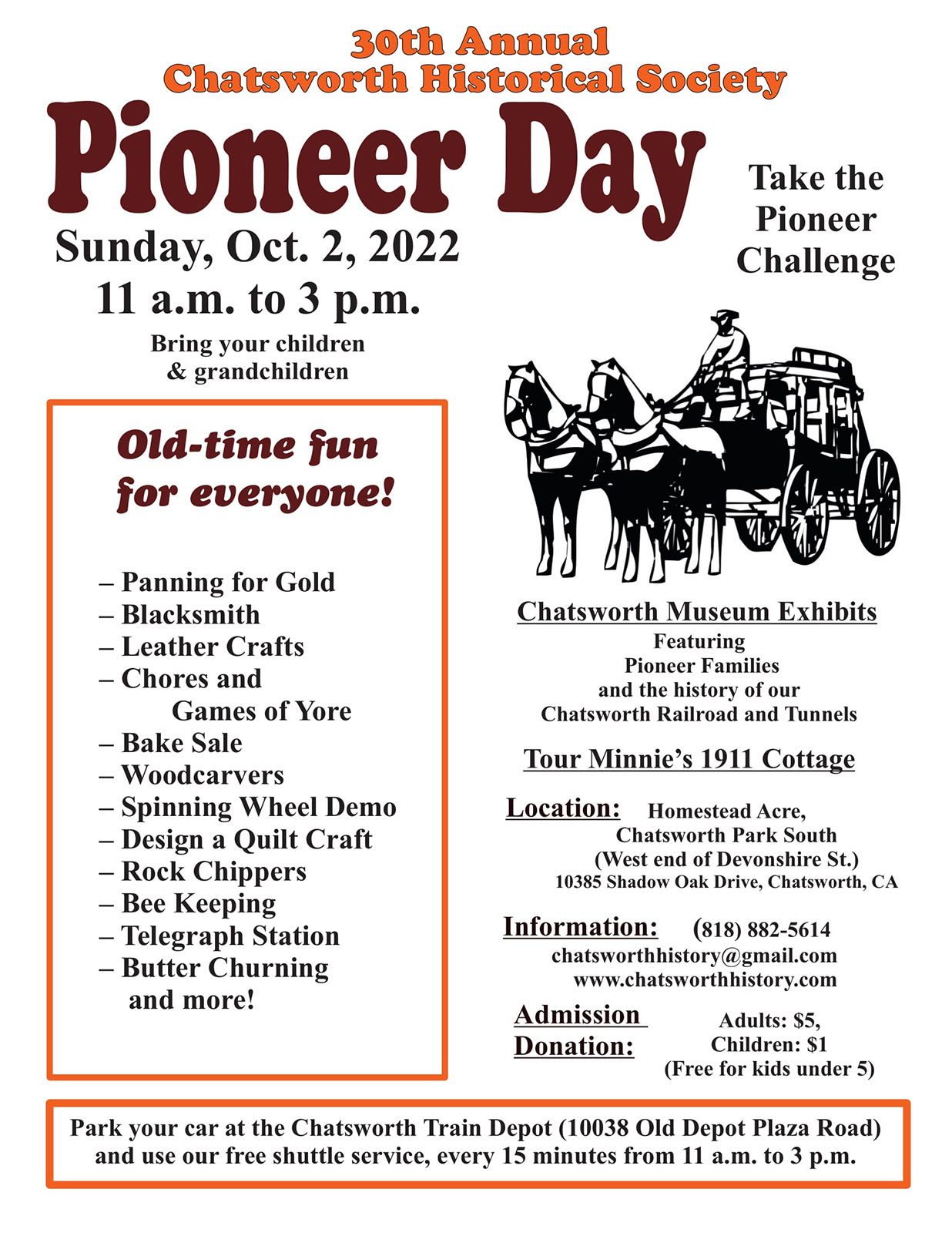 Pioneer Day Flyer